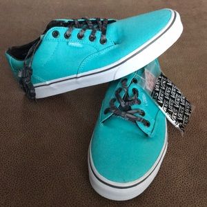 Brand New Teal VANs - Size 8